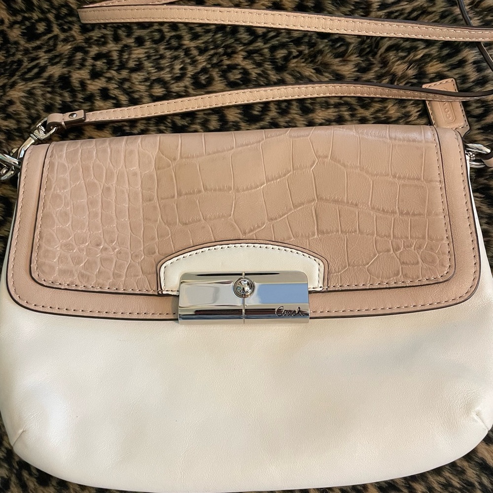New Coach Leather Crossbody